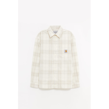 CARHARTT WIP WILBER CHECK LS WILBER SHIRT